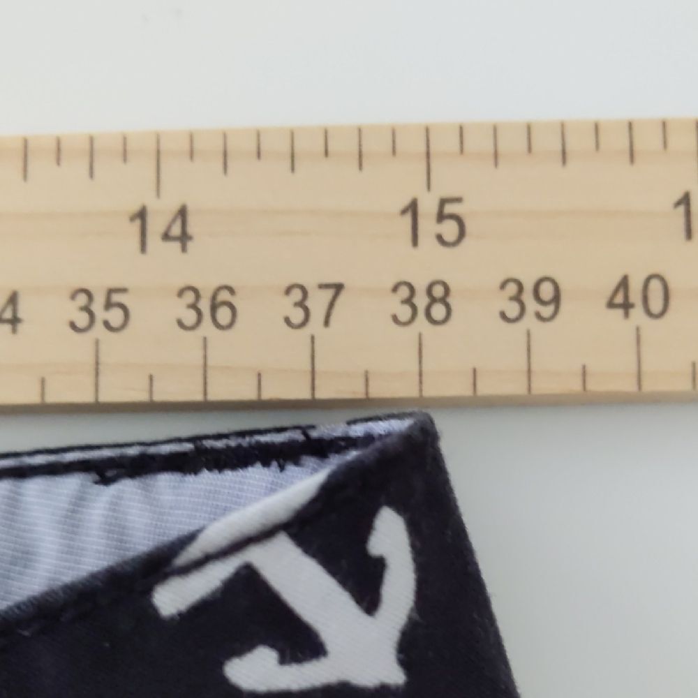 Junior's SO Black and White Anchor Summer Shorts Size 9 - Picture 2 of 5